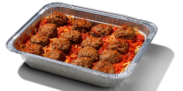 Family-Size Meatball Spaghetti