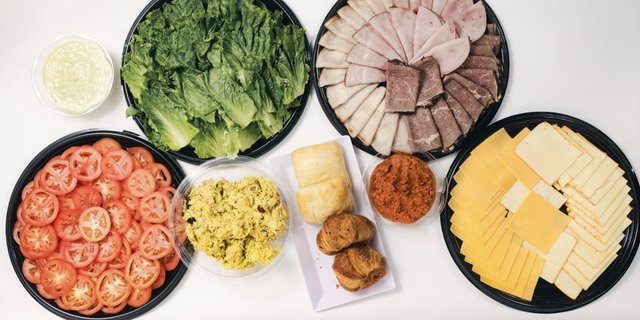 Picnic Style Sandwich Line