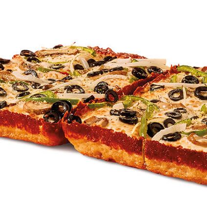 Deep! Deep! Dish Veggie Pizza