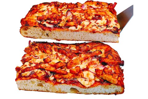BBQ Chicken Sicilian Pizza