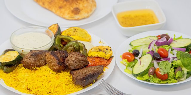 Lamb Kebab Plate