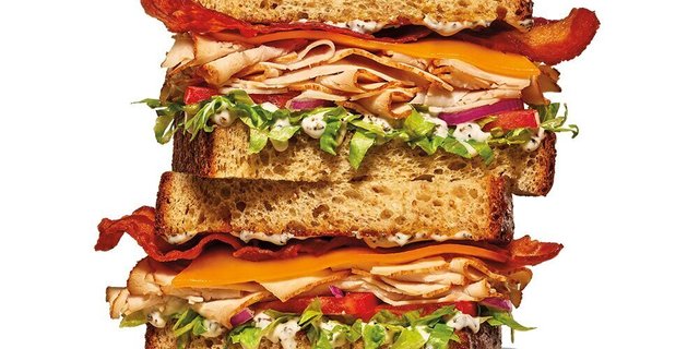 Turkey Ranch & Bacon Sandwich Platter