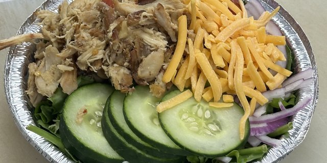 Garden Salad With Meat