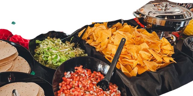 Blackened Chicken Taco Bar