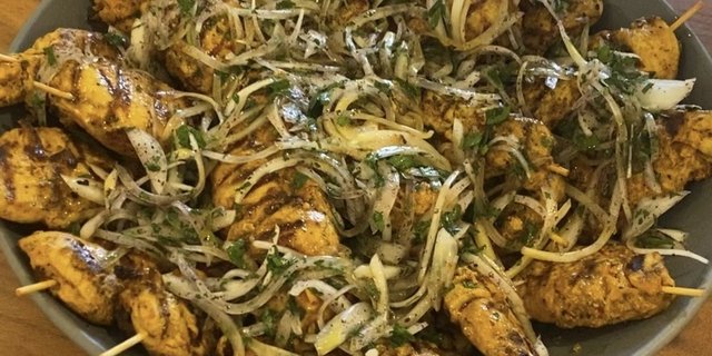 Mini Chicken Kabab Skewers