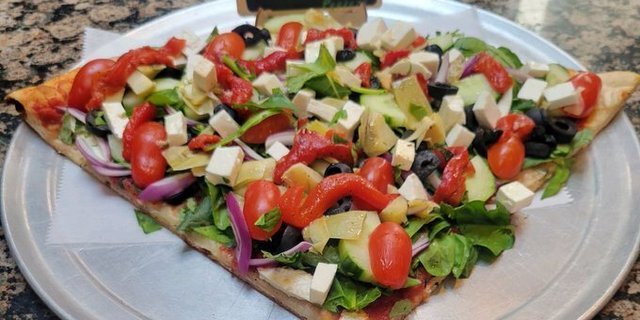 Arugula Salad Pizza