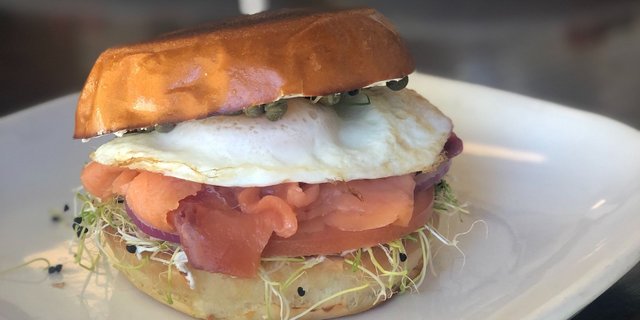 The Lox Sandwich w/ Side