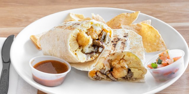 Egg & Sausage Burrito