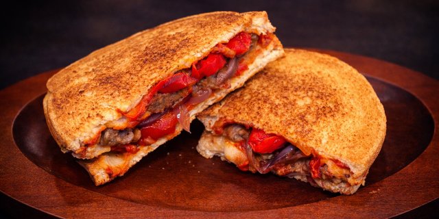 Rustico Sausage Melt Sandwich