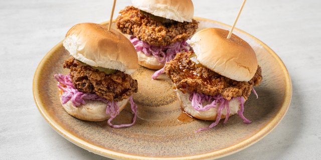 Nashville Hot Chicken Sliders Tray