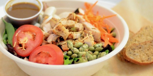 Chicken Edamame Salad