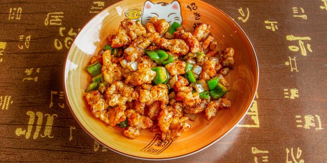 Black Pepper Chicken
