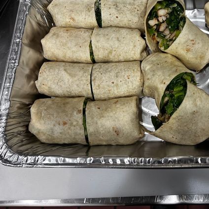 Chicken Caesar Wrap Tray
