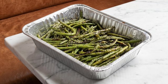 Blistered Market Beans