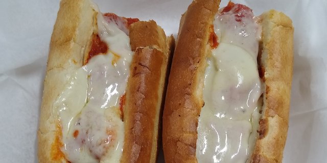 Meatball Parmesan Sub