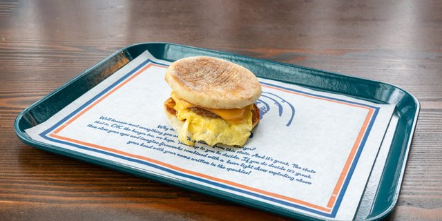 Sausage, Egg & Cheese Breakfast Sandwich