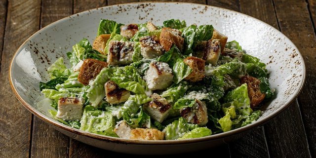 Grilled Chicken Caesar Salad