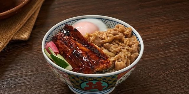 Grilled Eel & Wagyu Combo Bowl