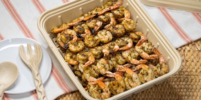 Shrimp Souvlaki
