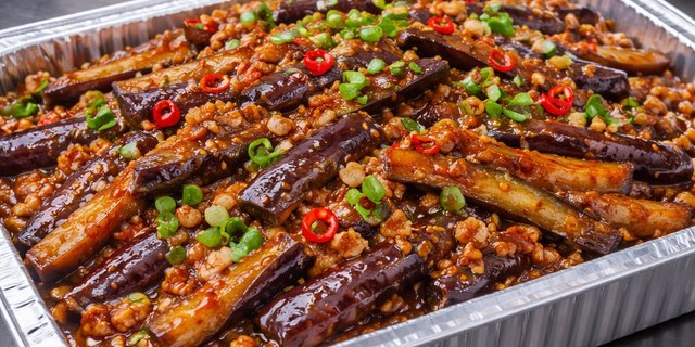 Eggplant w/ Garlic Sauce 鱼香茄子