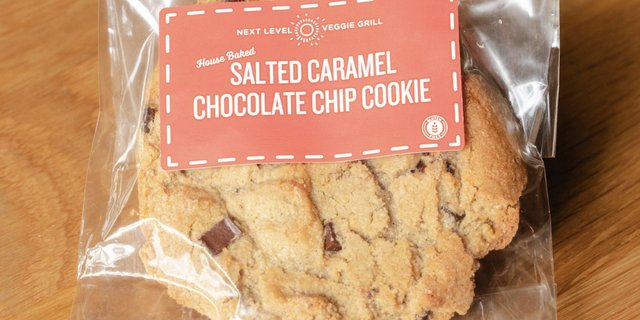 Salted Caramel Chocolate Chip Cookie