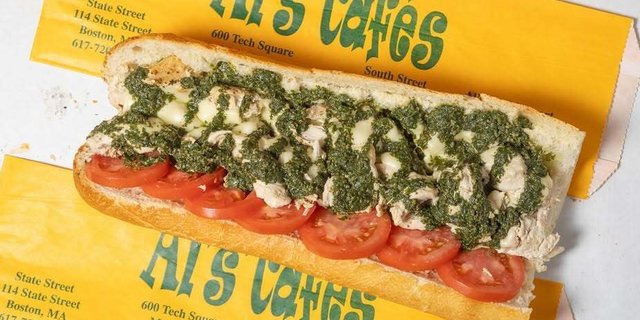 Chicken Pesto Sub