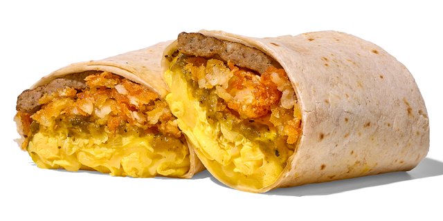Crispy Scramble Burrito w/ Protein