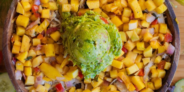 Individual Avocado Rice Bowl