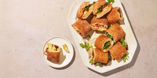 The Vegetarian Mix Sandwich Platter