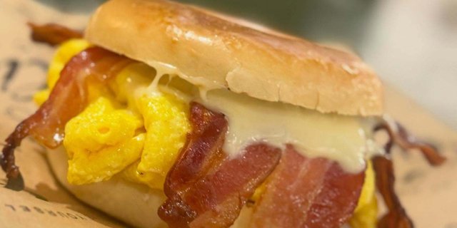 Bacon, Egg & Cheese Sandwich
