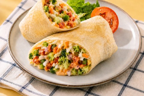 Veggies Breakfast Burrito
