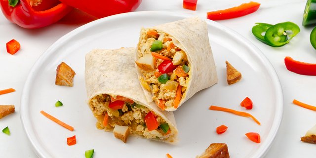 Fiesta Tofu & Potato Burrito