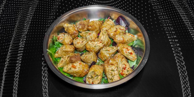 Salmon Egg Rolls