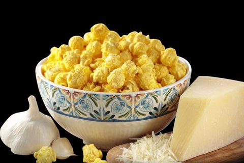 Garlic Parmesan Popcorn