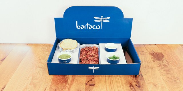 carnitas taco tray