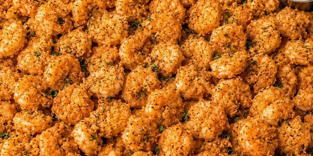 Parmesan Crusted Shrimp