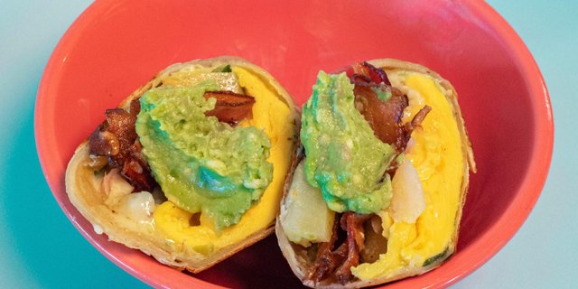 3-Egg Breakfast Burrito