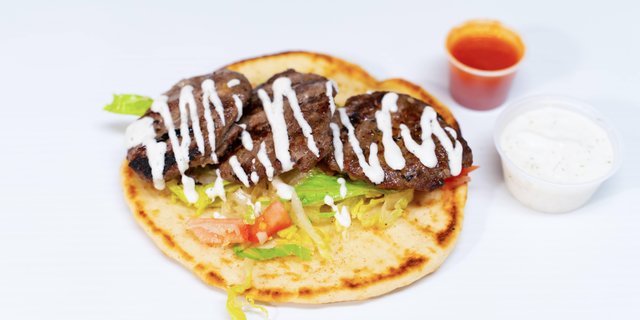 Grilled Kofte Pita