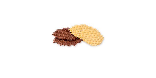 Chocolate & Vanilla Pizzelles