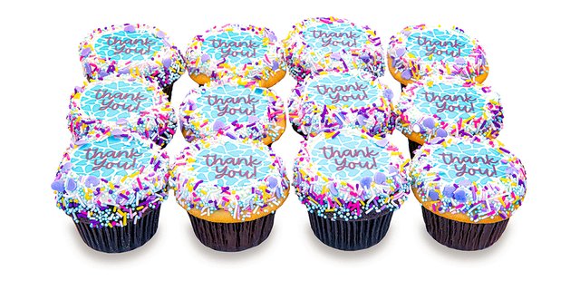Sweet Greetings Thank You Cupcakes