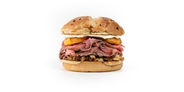 Kelly's Onion Three Way Sandwich