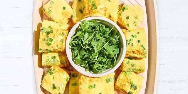 Scallion & Feta Omelette Platter