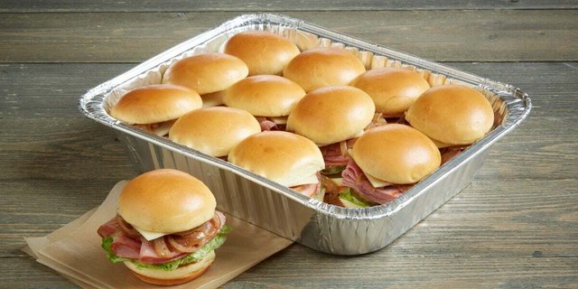 Smoked Ham & Swiss Mini Sandwiches