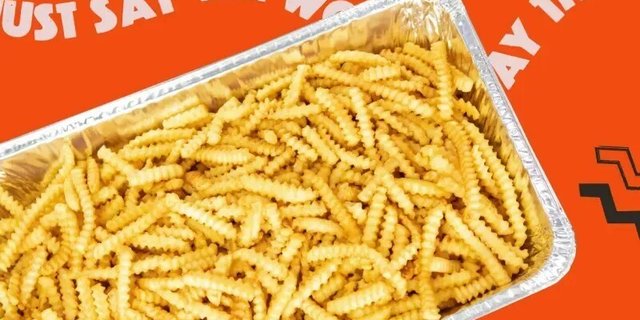 Golden Crinkle Fries Platter