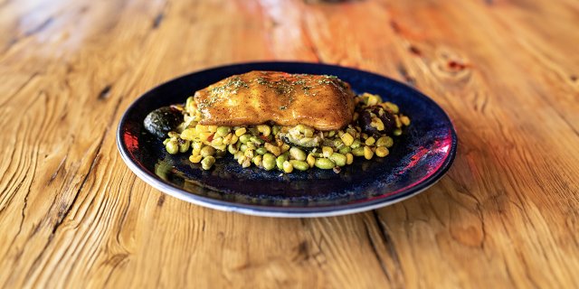 Carolina Barbecue Salmon