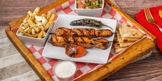 Chicken Kebab Tray