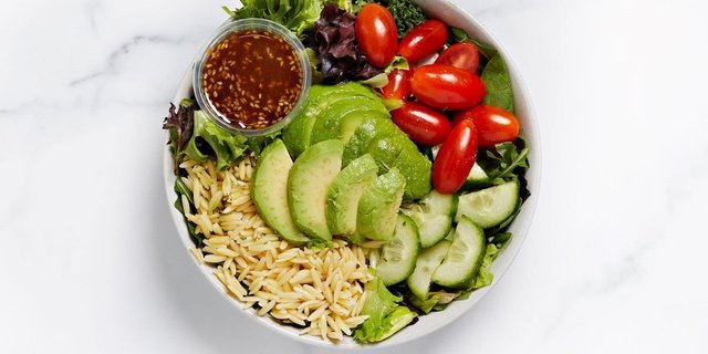 Avocado Orzo Bowl