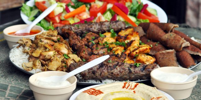 Al-Hamra Kebab Platter 2