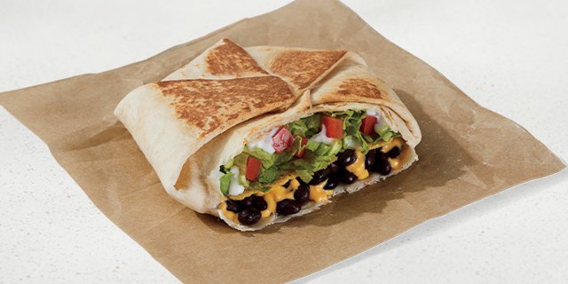 Black Bean Crunchwrap Supreme