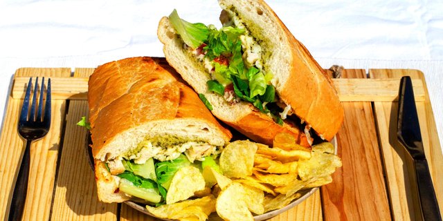 Pesto Chicken Sandwich